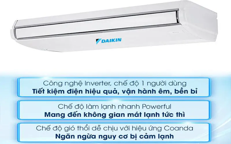 Điều hòa áp trần Daikin
